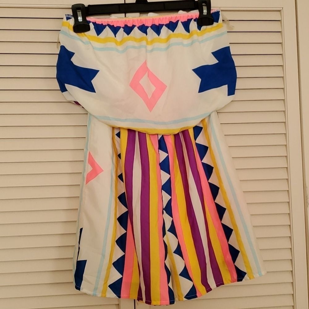 Original Piece Strapless Romper